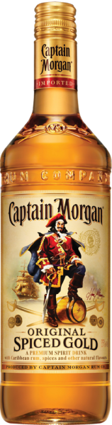 Спиртной напиток на основе рома Капитан Морган Пряный Золотой 0,5л Спиртной напиток на основе рома Капитан Морган Пряный Золотой 0,5л